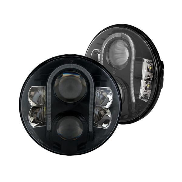 Lynx LED Headlights with DRL suitable for Land Rover Defender