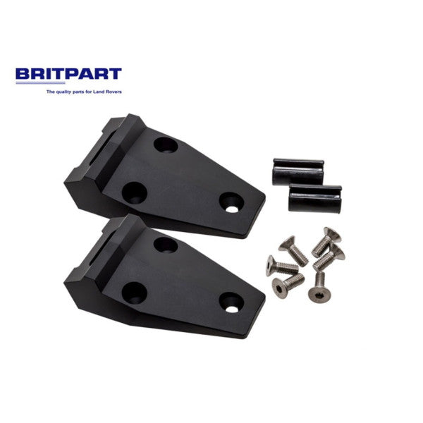 Billet Aluminium Bonnet Hinges Black for Defender – DA1152B