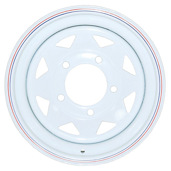 16" x 7" 8 - Spoke Steel Wheel for Defender & Discovery 1 & Range Rover – DA3187