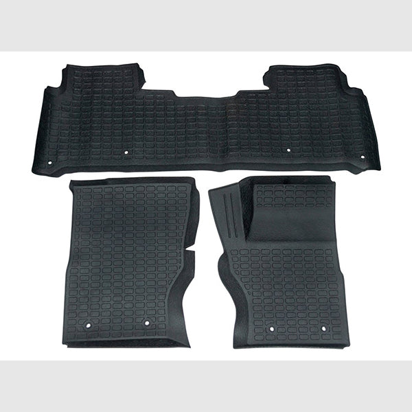 Rubber Floor Mat Set Black Right Hand Drive for Discovery 5 – DA4858