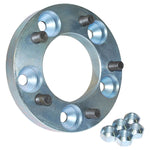 Single 30mm Wheel Spacer with Steel Machine Finish for Defender, Discovery 1, and Range Rover Classic – DA5004S