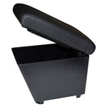 Cubby Box & Armrest Black Real Leather for Freelander 2 – DA5115