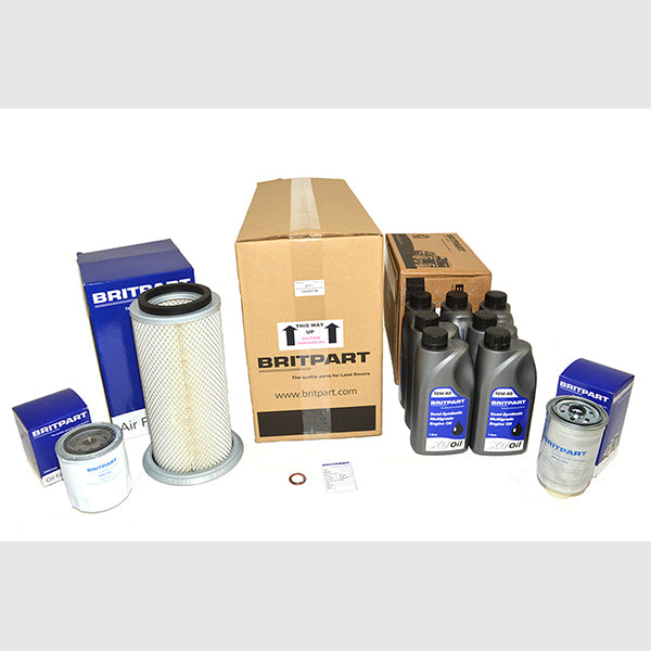 DA6006COM - 1 - Range Rover Classic 200Tdi (1989 – 1992) Engine Service Filter Kit With 10W40 Engine Oil – DA6006COM-1