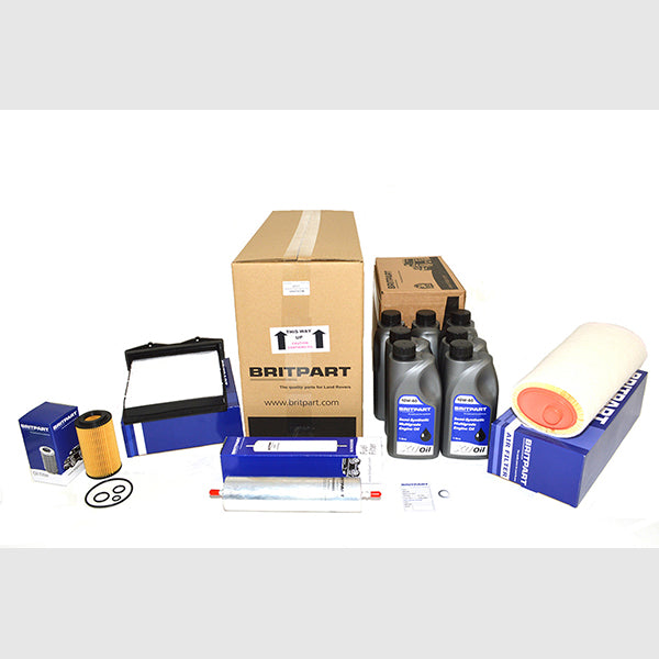 Service Kit for Britpart with Engine Oil for Freelander 1 with 2.0 TD4 Engine – DA6015COM