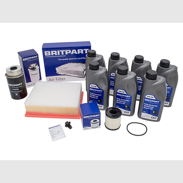 2.2/2.4 TDCi Puma Engine Service Filter Kit With 5W30 Engine Oil for Defender (2007 – 2012) – DA6040COM