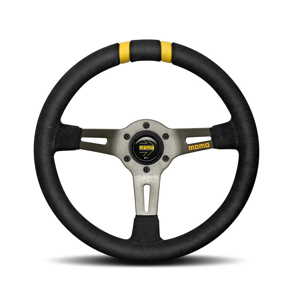 MOMO Drifting Steering Wheel - Suede