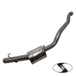 Stainless Steel Exhaust Rear Silencer and Tailpipe for Range Rover P38 (1995-02)