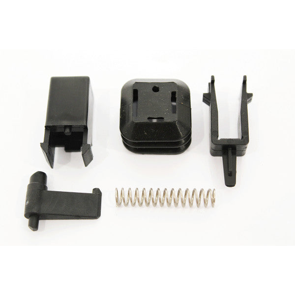 Fuel Latch Repair Kit for Discovery 3 (2005 – 2009) This handy little OEM kit is used to repair the temperamental fuel latch – GA1114