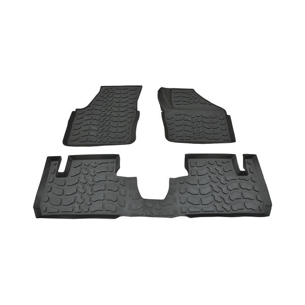 Front & Rear Rubber Mats for Freelander 2 LR2 L359 (2006–2014) RHD – GA4800