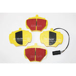 Rear Brake Pads for Defender, Discovery 1 & Range Rover Classic (1986–1998) Yellow Stuff – GA4850