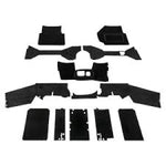 Carpet - Front for Defender (2007 >) Front Carpet Set - Black - RHD - Puma 2.2 – GA4921