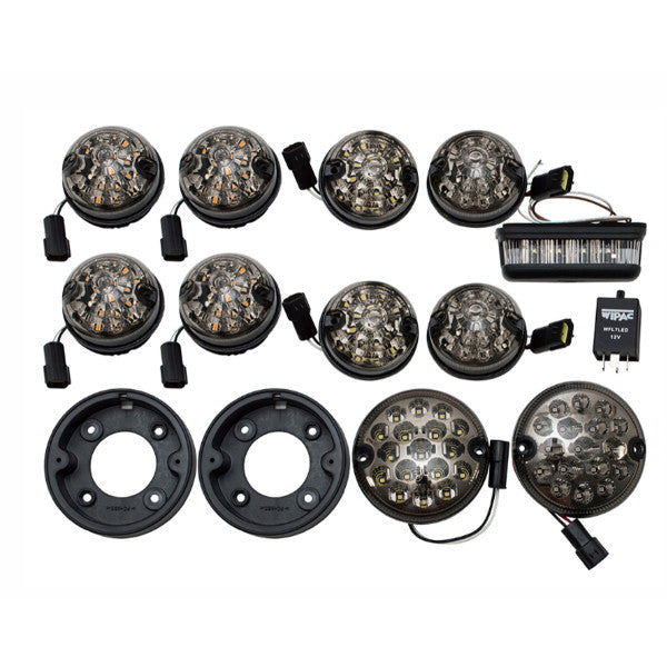 Smoked Full LED Light Kit for Defender, Series 2, 2A & 3 – GL1577SM