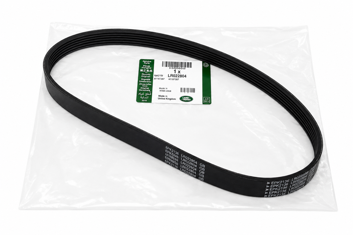 Auxiliary Drive Belt for 4.4 TDV8 Diesel Engines
