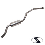 Stainless Steel Exhaust Rear Silencer and Tailpipe 110 (upto 266789)
