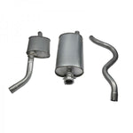 Centre Exhaust Pipe & Rear Silencer for Discovery 1 (1989 – 1998) 3.9 V8 - With Catalyst (Up to MA163104) – NTC7426