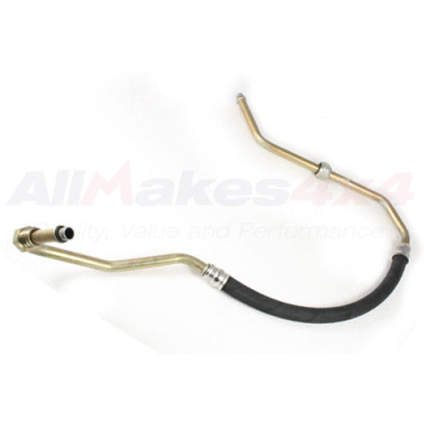 Pipe Oil Cooler for Defender (1986 – 2006) V8 - 4Ltr EFI - Lower - Cooler to Engine – PBP101160