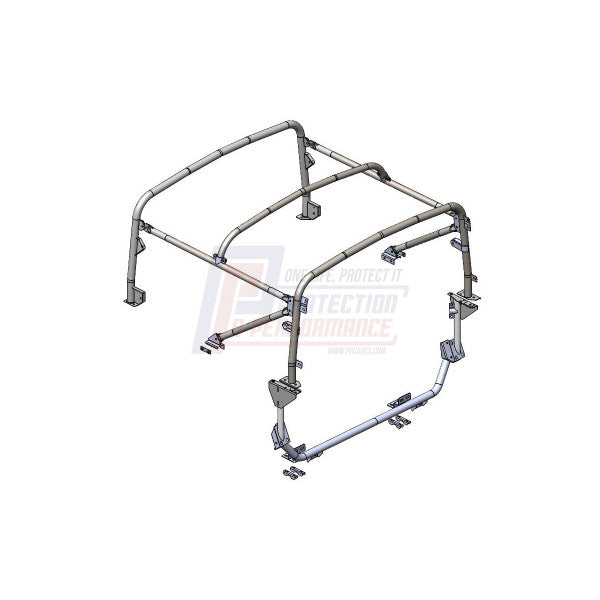 Soft Top Roll Cage for Defender (1986–2006+) 6 Point – PPLR301