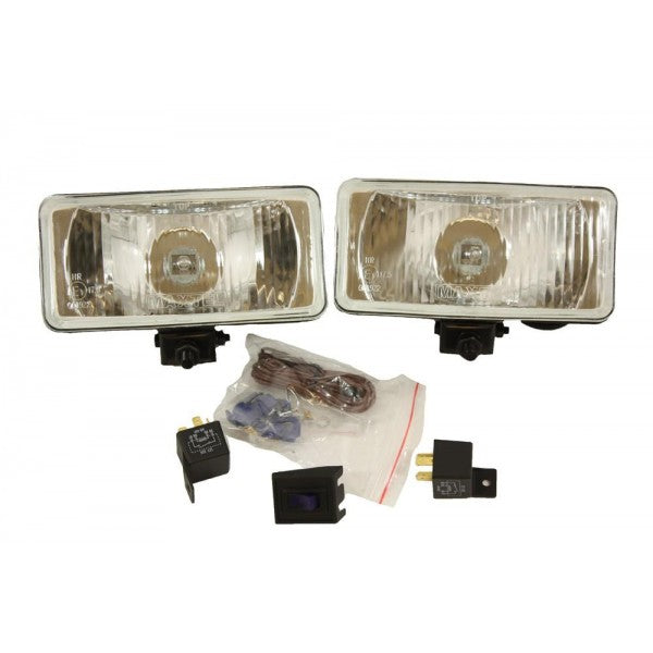 Front Auxiliary Lamp for Range Rover Classic Less France - Rectangular - Clear (Up to HA610293) – PRC8238