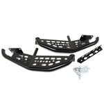 Rear Step Bumpers for Defender 90/110 (1983–2006) Black Powder Coated Steel – TF0018