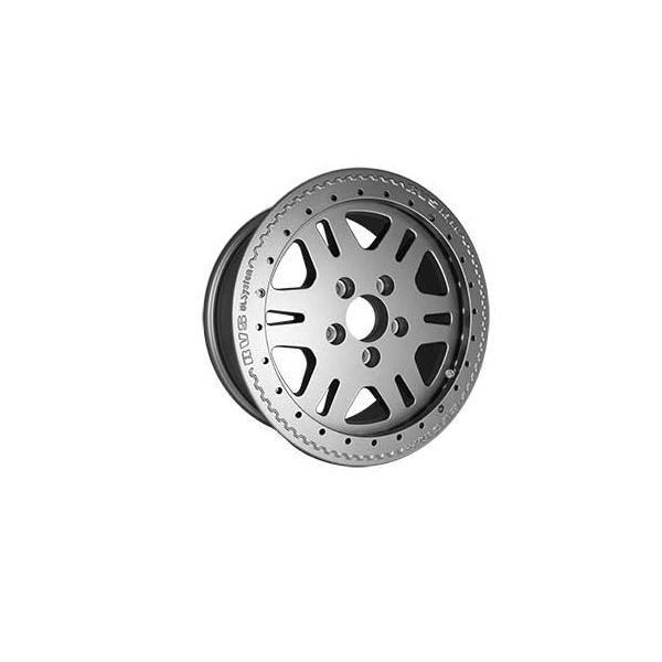 TF107 - Anthricite RVS alloy bead lock wheel 7x16 for Discovery 2 inc. wheel nuts