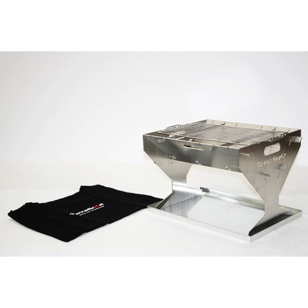 Stainless Steel Fire Pit BBQ with Carry Bag – TF1730
