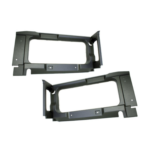 Rear Side Interior Panels with Window Cut-Outs for Defender 90 (1986–2006) Dark Grey – TF2732