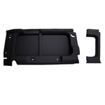 Rear Interior Side Panels (No Window Cut-Out) for Defender 90 (1986–2006) Black – TF2733