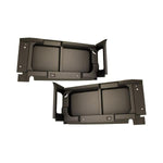 Rear Interior Side Panels (No Window Cut-Out) for Defender 90 (1986–2006) Black – TF2733