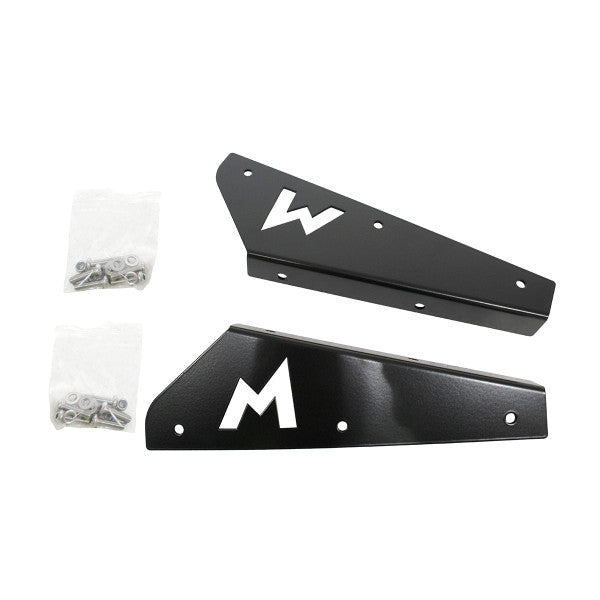 Front Mudflap Brackets for Defender (1986–2016) Black – TF3010B