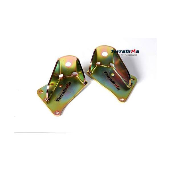Rear Long Travel Top Shock Mounts (Pair) for Defender, Discovery 1, Range Rover Classic – TF519