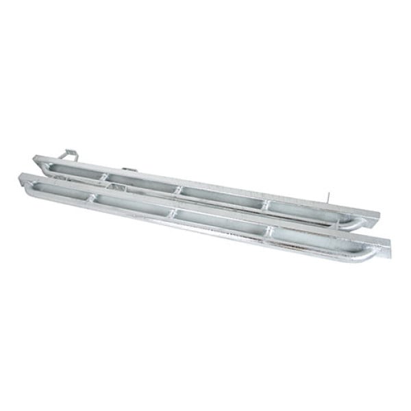 Galvanised Rock Sliders with Tree Bars for Land Rover Defender 110 (1983–2016) – TF810GAL