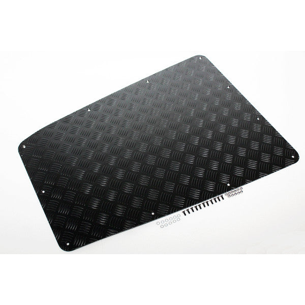 Bonnet Chequer Plate for Defender (1986–2006) Black – TF8201