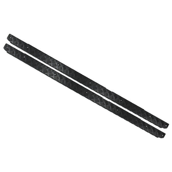 Side Sills Pair for Defender 110 Station Wagon (1986–2006+) Black – TF8222