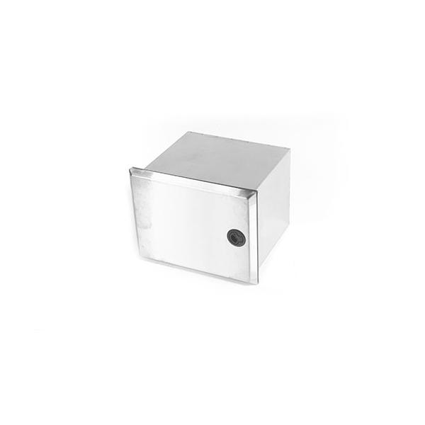 Rear Left Side Storage Locker for Defender 110 (2007>) Stainless Steel – TF886