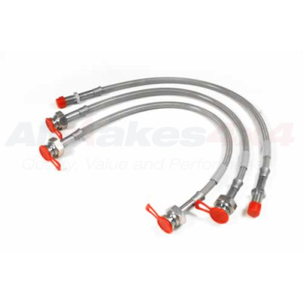 Stainless Steel Brake Hoses for Discovery 1 (1989–1998) – TLR0107-3P