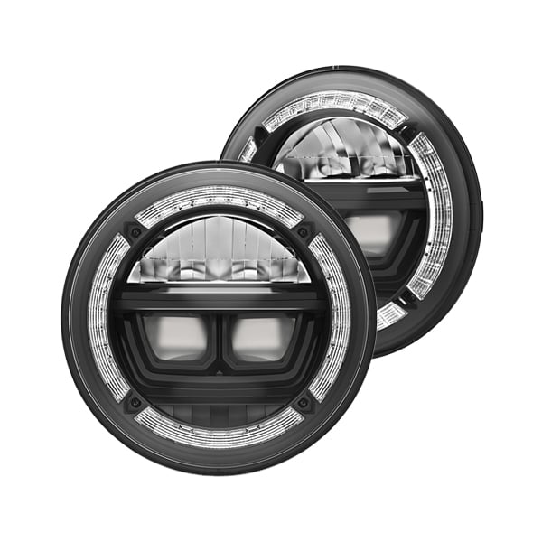 ADV LED Headlights with DRL suitable for Land Rover Defender