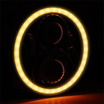 LED Projector Headlights with Halo DRL suitable for Land Rover Defender