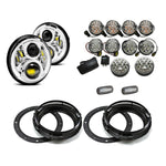 EVO Chrome LED Light Package - Clear Full suitable for Land Rover Defender