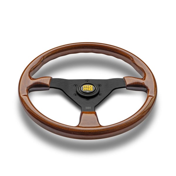 Momo Montecarlo Heritage Wood Steering Wheel for Land Rover Defender