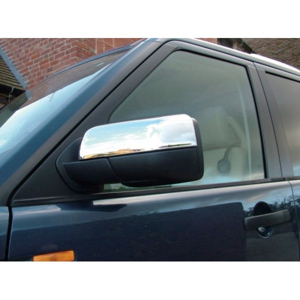Chrome Wing Mirror Top Covers for Discovery 3 (2005 – 2009) Upper - Chrome - Pair – VUB503880MMM