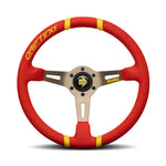 MOMO Drifting Steering wheel - Red Microfibre