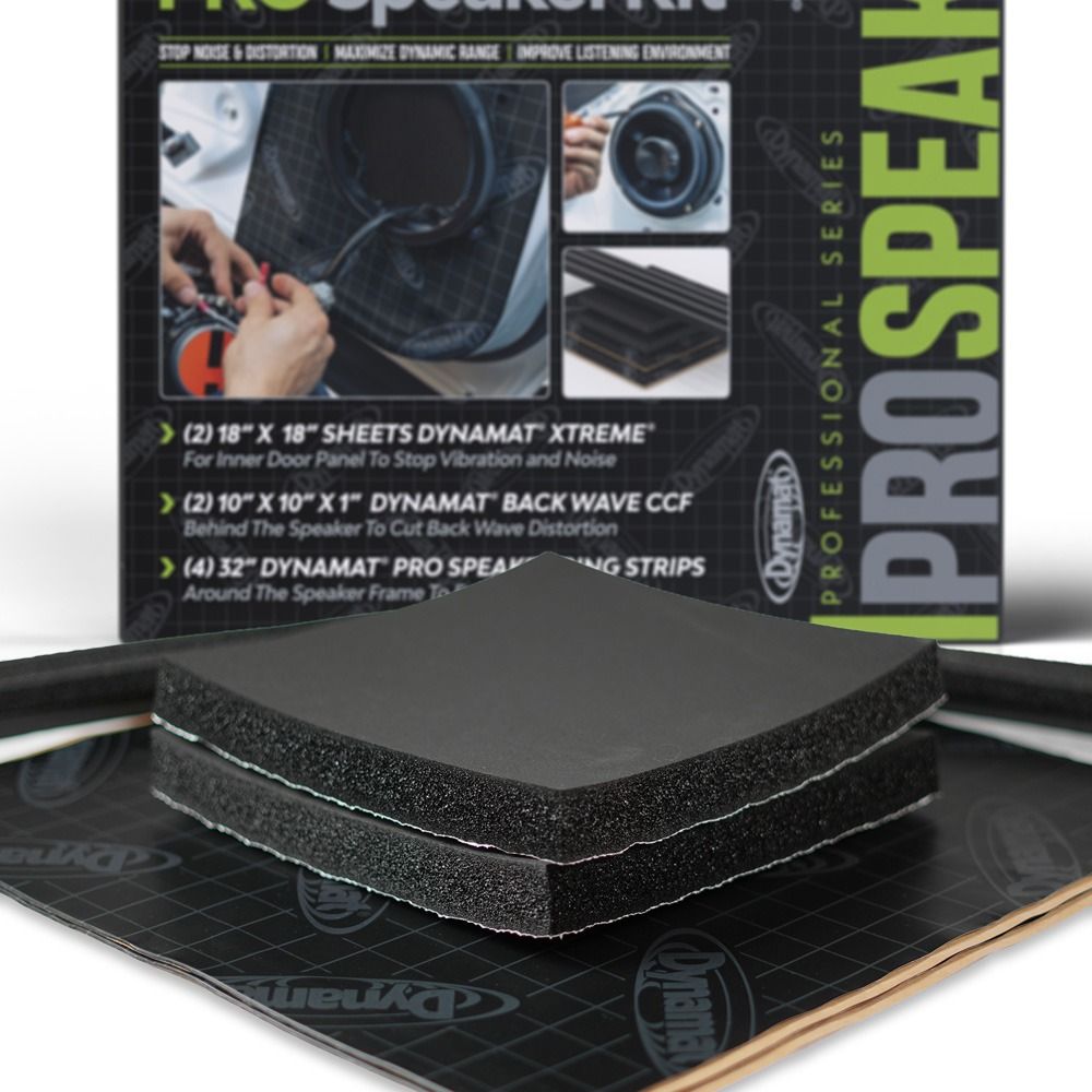 Dynamat PRO Speaker Sound Deadening & Enhancement Pack