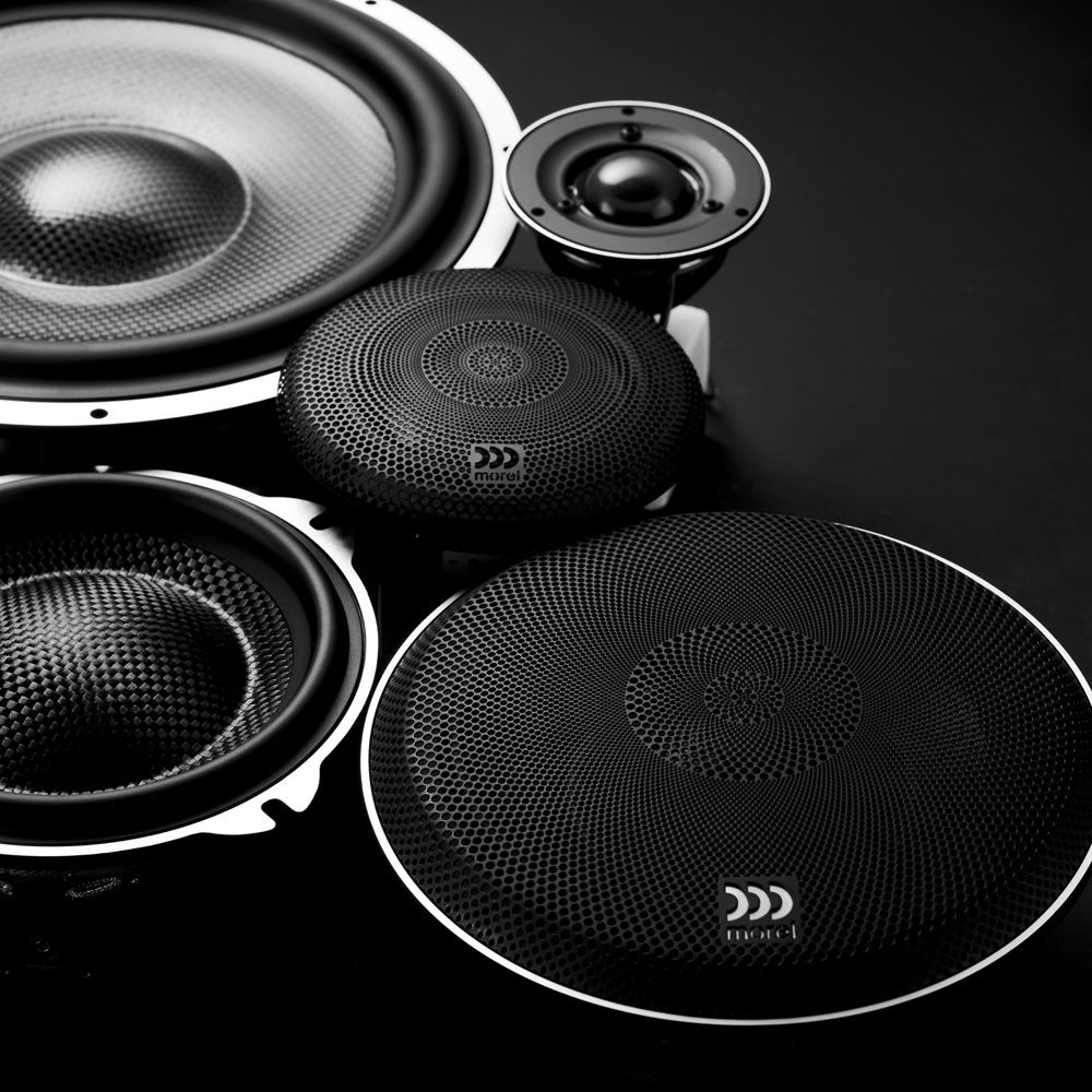 Morel Elate Carbon Pro 6.5" (165mm) 2-Way Component Speaker Set - Active