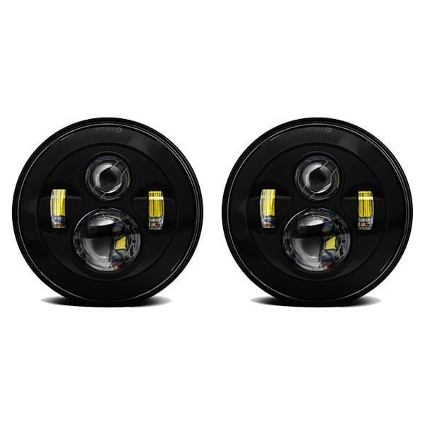 LED Headlights (6500K) suitable for Land Rover Defender