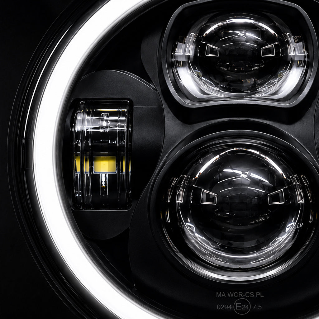 Halo Pro 2 LED Headlights for Land Rover Defender (DRL & Switchback)