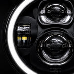 Halo Pro 2 LED Headlights for Land Rover Defender (DRL & Switchback)