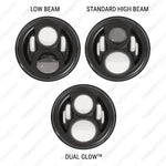 LED Projector Headlights with Halo (Chrome) suitable for Land Rover Defender