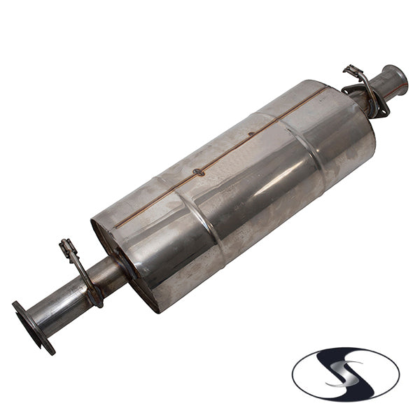 Stainless Steel Centre Silencer TDI 1990 (Vin to GA460229) for Discovery
