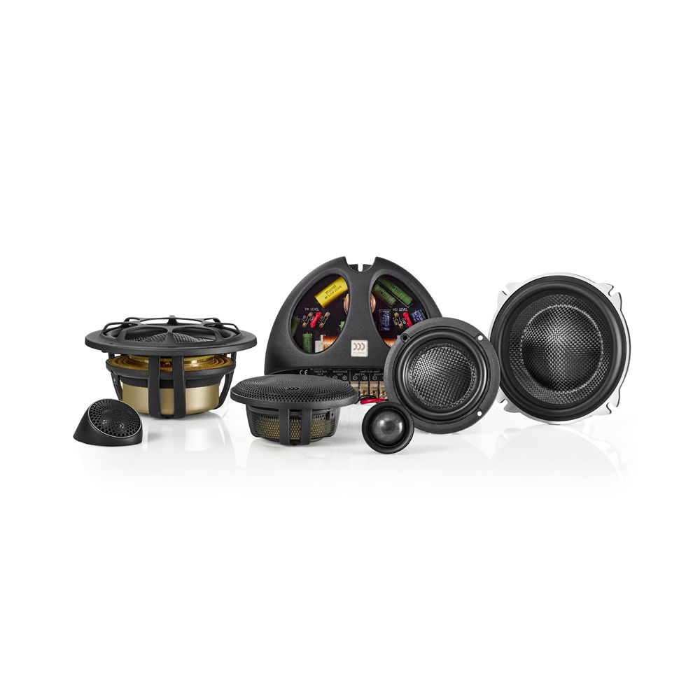 Morel Elate Carbon 5.25" (130mm) 3-Way Component Speaker Set