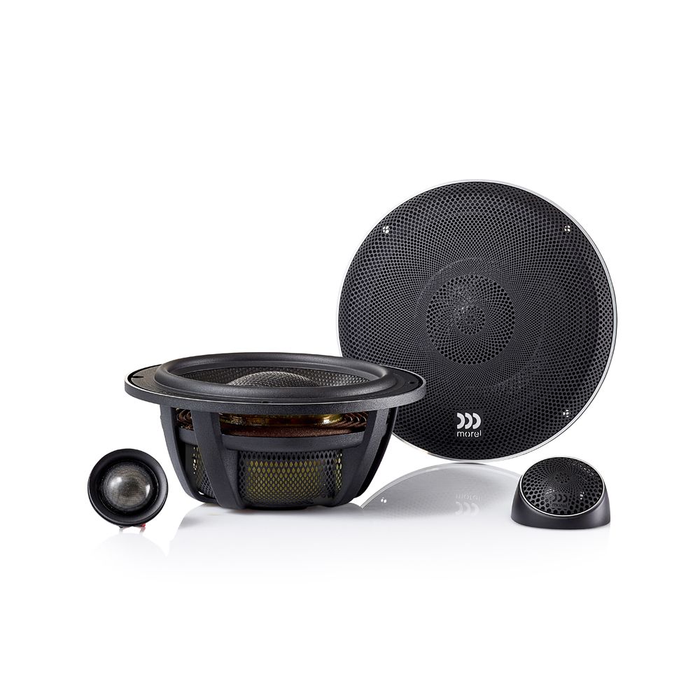 Morel Elate Carbon 6.5" (165mm) 2-Way Component Speaker Set - Active